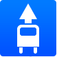 Дорожный знак - Полоса для маршрутных транспортных средств